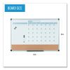 3-in-1 Calendar Planner Dry Erase Board, 36 x 24, Silver Frame2