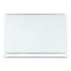 Lacquered steel magnetic dry erase board, 24 x 36, Silver/White1