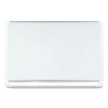 Lacquered steel magnetic dry erase board, 24 x 36, Silver/White1