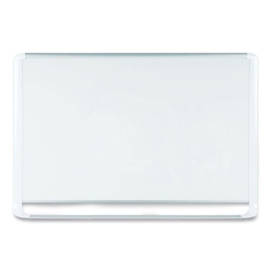 Lacquered steel magnetic dry erase board, 24 x 36, Silver/White1