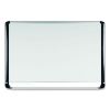 Lacquered steel magnetic dry erase board, 36 x 48, Silver/Black1