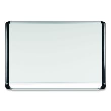 Lacquered steel magnetic dry erase board, 36 x 48, Silver/Black1