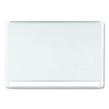 Lacquered steel magnetic dry erase board, 36 x 48, Silver/White1