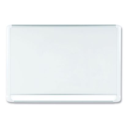 Lacquered steel magnetic dry erase board, 36 x 48, Silver/White1