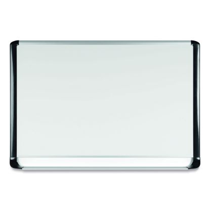 Porcelain Magnetic Dry Erase Board, 36 x 48, White/Silver1