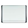 Porcelain Magnetic Dry Erase Board, 48x96, White/Silver1