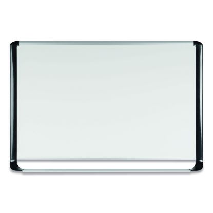 Porcelain Magnetic Dry Erase Board, 48x96, White/Silver1
