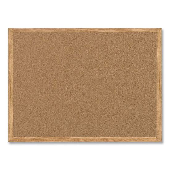 Earth Cork Board, 48 x 72, Wood Frame1