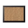 Natural Cork Bulletin Board, 24x18, Cork/Black1