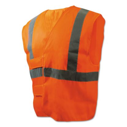 Class 2 Safety Vests, Standard, Orange/Silver1