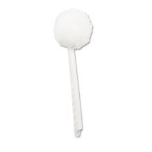 Toilet Bowl Mop, 12" Handle, White1