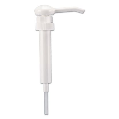 Siphon Pump, 1 oz/Pump, Plastic, White, 12" Tube, 12/Carton for 1 Gallon Bottles1