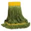 EcoMop Looped-End Mop Head, Recycled Fibers, Extra Large Size, Green, 12/CT1