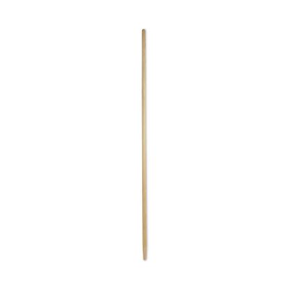 Tapered End Broom Handle, Lacquered Pine, 1.13" dia x 60", Natural1