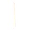 Tapered End Broom Handle, Lacquered Hardwood, 1 1/8 Dia. x 60 Long1
