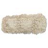 Industrial Dust Mop Head, Hygrade Cotton, 18w x 5d, White2