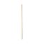 Metal Tip Threaded Hardwood Broom Handle, 1.13" dia x 60", Natural1