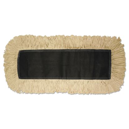 Disposable Dust Mop Head, Cotton, 18w x 5d1
