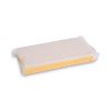 Scrubbing Sponge, Light Duty, 3.6 x 6.1, 0.7" Thick, Yellow/White, Individually Wrapped, 20/Carton2