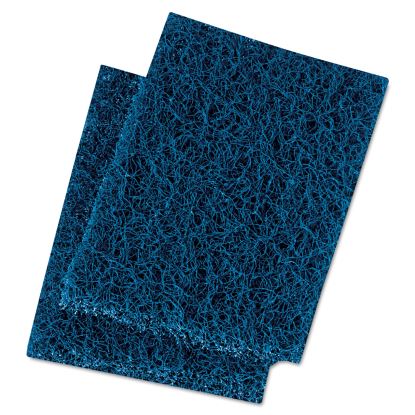 Extra Heavy-Duty Scour Pad, 3.5 x 5, Dark Blue, 20/Carton1