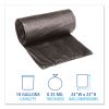 Low-Density Waste Can Liners, 10 gal, 0.35 mil, 24" x 23", Black, 500/Carton2