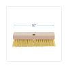 Deck Brush Head, 2" Cream Polypropylene Bristles, 10" Brush2