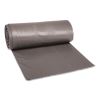 Low-Density Waste Can Liners, 33 gal, 1.1 mil, 33" x 39", Gray, 100/Carton1