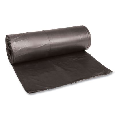 Low-Density Waste Can Liners, 60 gal, 0.65 mil, 38" x 58", Black, 100/Carton1