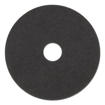 High Performance Stripping Floor Pads, 20" Diameter, Black, 5/Carton1