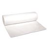 Low-Density Waste Can Liners, 45 gal, 0.6 mil, 40" x 46", White, 100/Carton1