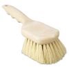 Utility Brush, Cream Tampico Bristles, 5.5" Brush, 3" Tan Plastic Handle2