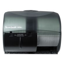 Boardwalk Xtra 2-Roll Controlled Bath Tissue Dispenser, 11.13 x 7.38 x 8.88, Translucent Black 1