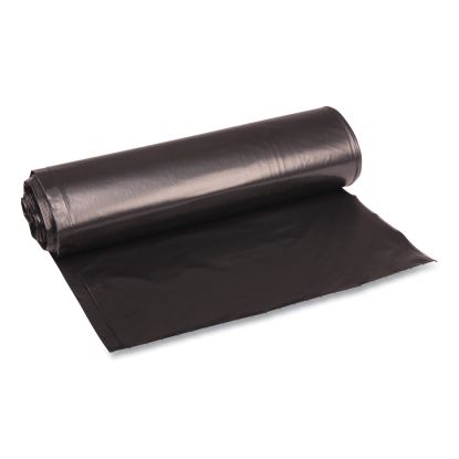Low Density Repro Can Liners, 33 gal, 1.2 mil, 33" x 39", Black, 10 Bags/Roll, 10 Rolls/Carton1