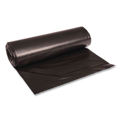 Low Density Repro Can Liners, 60 gal, 1.2 mil, 38" x 58", Black, 10 Bags/Roll, 10 Rolls/Carton1