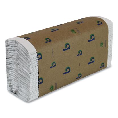 Boardwalk Green C-Fold Towels, 10.13 x 12.75, Natural White, 150/Pack, 16 Packs/Carton1