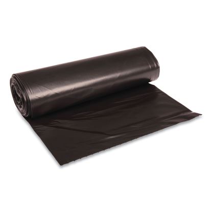 Low Density Repro Can Liners, 45 gal, 1.6 mil, 40" x 46", Black, 10 Bags/Roll, 10 Rolls/Carton1