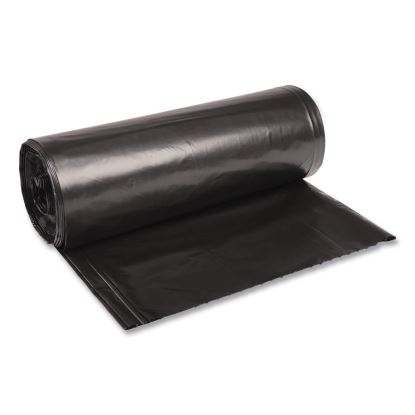 Low Density Repro Can Liners, 60 gal, 1.6 mil, 38" x 58", Black, 10 Bags/Roll, 10 Rolls/Carton1