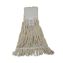 Mop Head, Pro Loop Web/Tailband, Premium Saddleback Head, Ctn, 24-oz., WH, 12/CT1