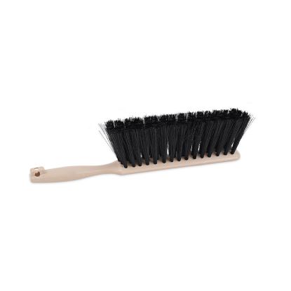 Counter Brush, Black Polypropylene, 4.5" Brush, 3.5" Tan Plastic Handle1