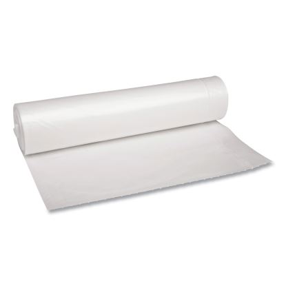 Low Density Repro Can Liners, 45 gal, 1.1 mil, 40" x 46", Clear, 10 Bags/Roll, 10 Rolls/Carton1