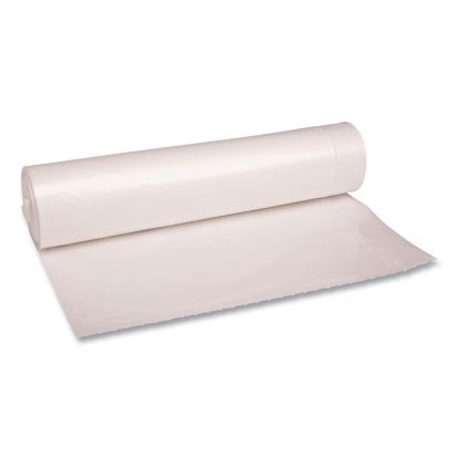 Low Density Repro Can Liners, 56 gal, 1.1 mil, 43" x 47", Clear, 10 Bags/Roll, 10 Rolls/Carton1