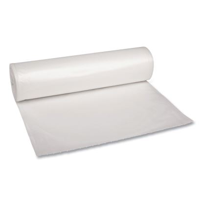 Low Density Repro Can Liners, 60 gal, 1.1 mil, 38" x 58", Clear, 10 Bags/Roll, 10 Rolls/Carton1