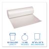 Low Density Repro Can Liners, 60 gal, 1.4 mil, 38" x 58", Clear, 10 Bags/Roll, 10 Rolls/Carton2