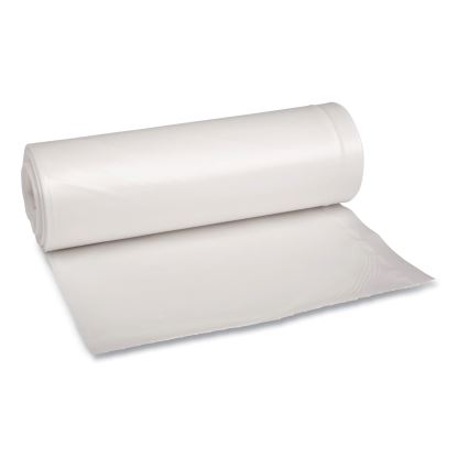 Low Density Repro Can Liners, 60 gal, 1.75 mil, 38" x 58", Clear, 10 Bags/Roll, 10 Rolls/Carton1