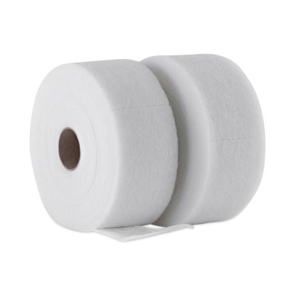 TrapEze Disposable Dusting Sheets, 5" x 125 ft, White, 250 Sheets/Roll, 2 Rolls/Carton1