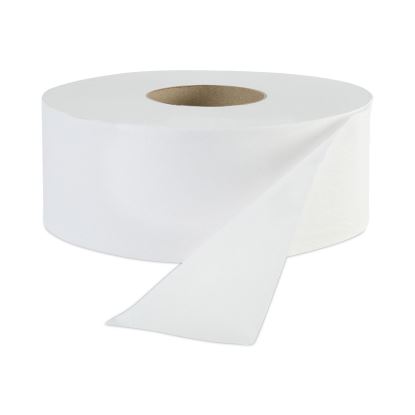 JRT Jr. Bath Tissue, Jumbo, Septic Safe, 1-Ply, White, 3.3" x 2,000 ft, 12/Carton1
