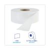JRT Jr. Bath Tissue, Jumbo, Septic Safe, 1-Ply, White, 3.3" x 2,000 ft, 12/Carton2