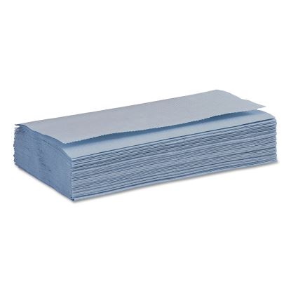 Windshield Paper Towels, Unscented, 9.125 x 10.25, Blue, 250/PK, 9 Packs/Carton1