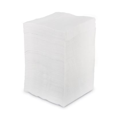 1/4-Fold Lunch Napkins, 1-Ply, 12" x 12", White, 6000/Carton1