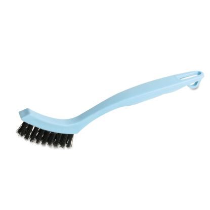 Grout Brush, Black Nylon Bristles, 8.13" Blue Plastic Handle1